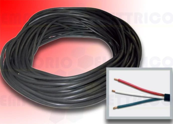 bft cable alimentación phobos (n bt-nl bt) 100m cable n bt n999404