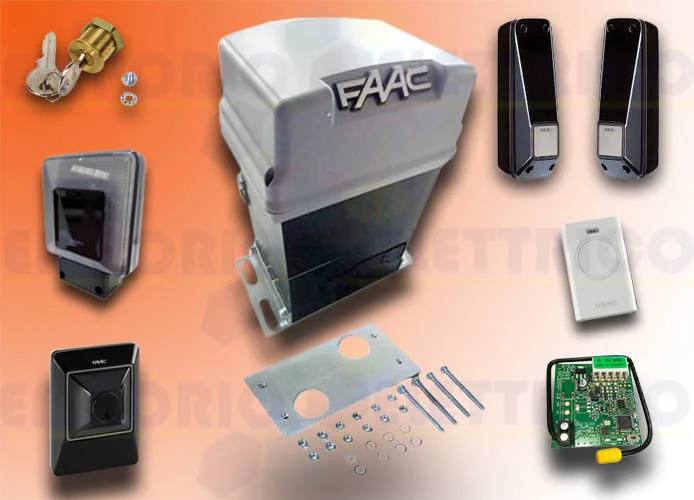 faac kit automatización 746 e r z16 230v pratico kit safe 10564944