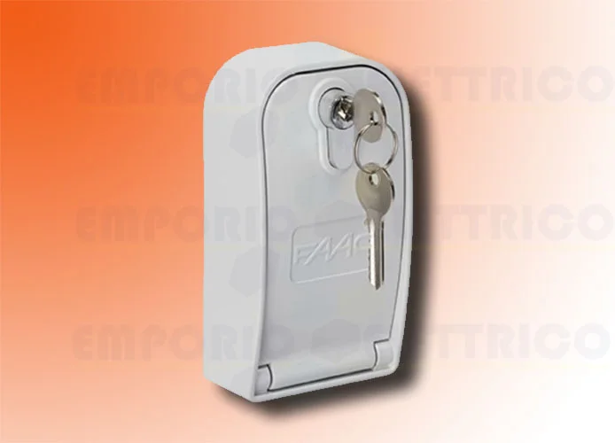 faac selector de llave anti efraccion 2 contactos xk30 391456