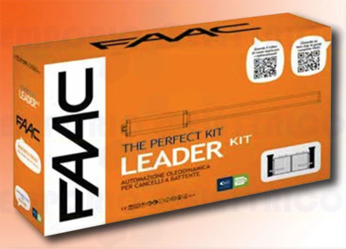 faac kit automatización 230v ac leader kit perfect 105911