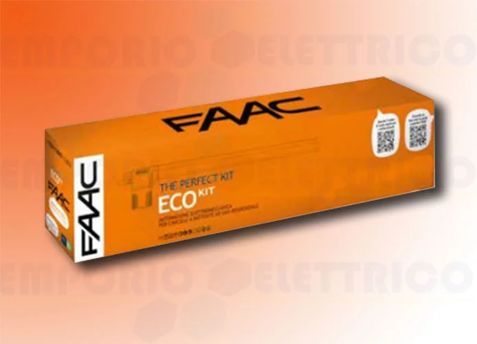 faac kit automatización 230v ac eco kit perfect 105917