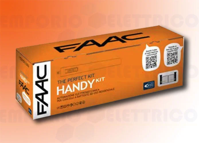 faac kit automatización 24v dc handy kit perfect 105915