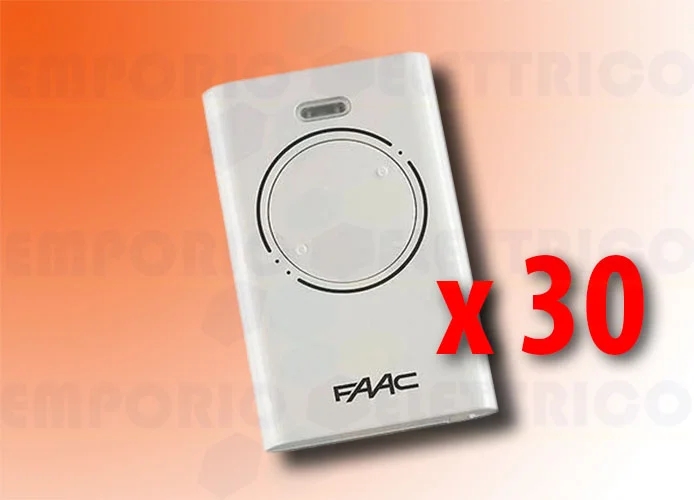 faac 30 mandos 2 canales 433mhz xt2 433 slh lr 787007