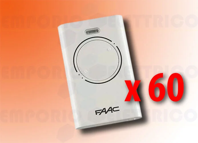 faac 60 mandos 2 canales 433mhz xt2 433 slh lr 787007