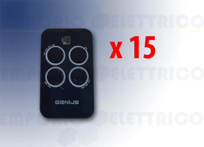 genius 15 mandos 4 canales 433mhz rc echo tx4 6100334