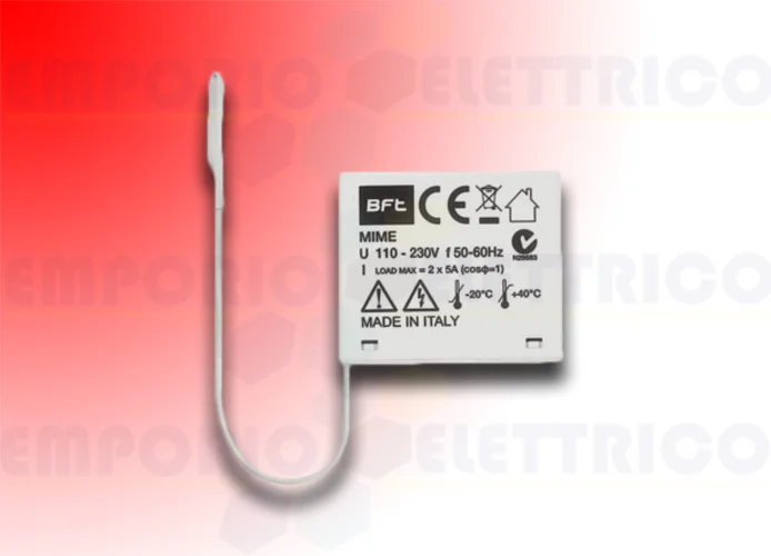 bft receptor bicanal de interior 433 mhz mime ac