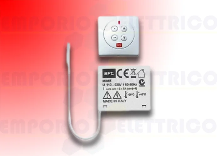 bft receptor bicanal de interno 433 mhz mime ac pad kit r400008 2611782