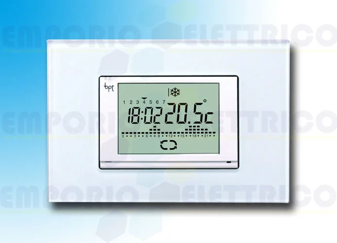 came termostato programable touch screen para empotrar th/600 230 69400290