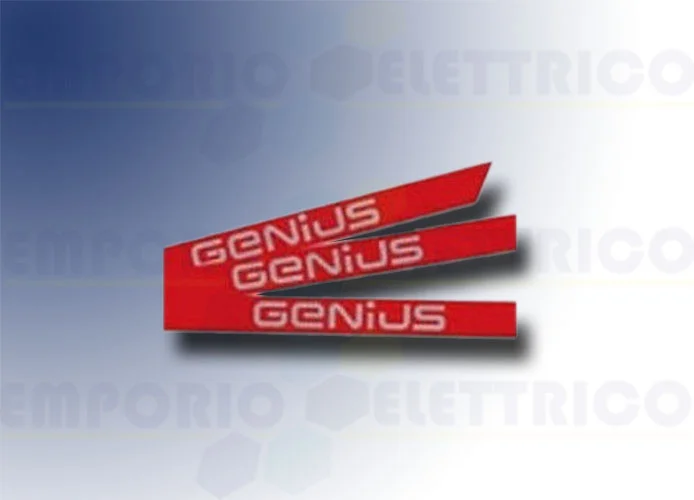 genius kit pegatinas logo genius mástil simple 6100201