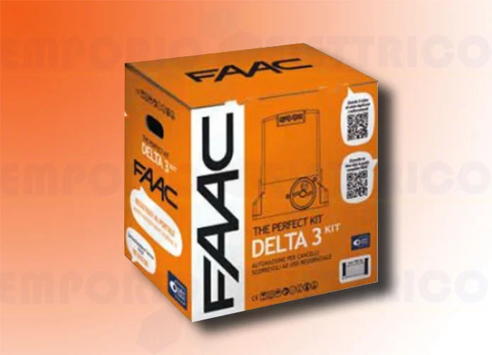 faac kit automatización 230v ac delta3 kit perfect 105918fr