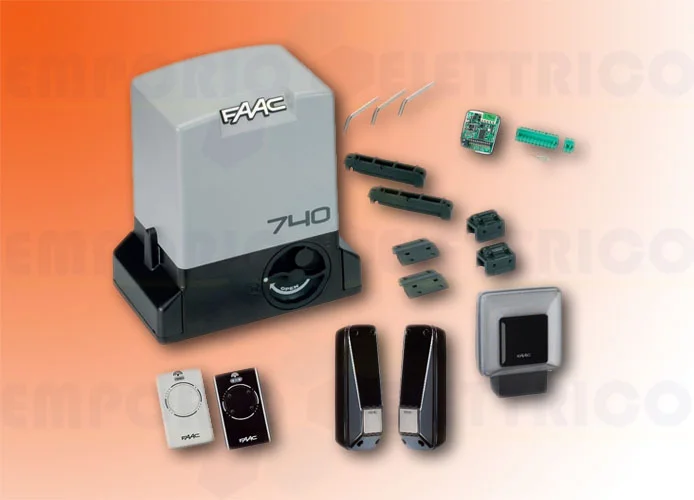 faac kit automatización puertas correderas 230v 868MHz delta integral 105630144