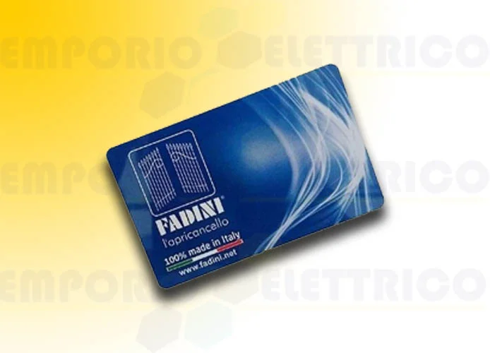 fadini dispositivo transponder de formato de tarjeta color azul 694l