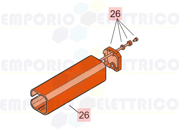 faac repuesto grupo carter 400 l 63003329