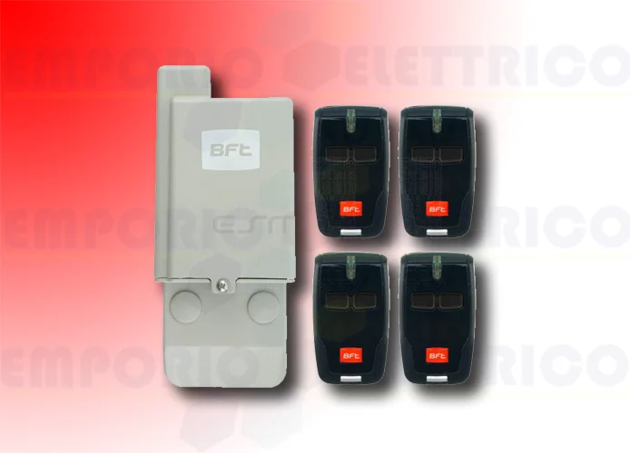 bft kit ricevente e 4 telecomandi radio 4 mitto kit p111772