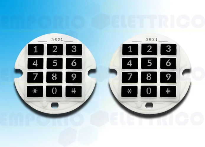 came ricambio selt keypad silicone 2pz 88006-0051