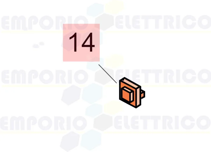 faac ricambio pulsante cabl.per operat.595i 7571145