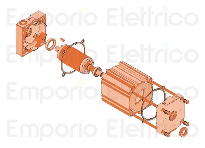 faac repuesto grupo motor 541 3ph 63003157