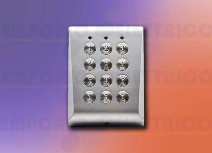 vds teclado metal antivandálico stand alone12v/24v vkp99