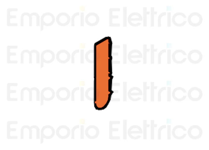 faac ricambio tappo terminale sbarra 7119215