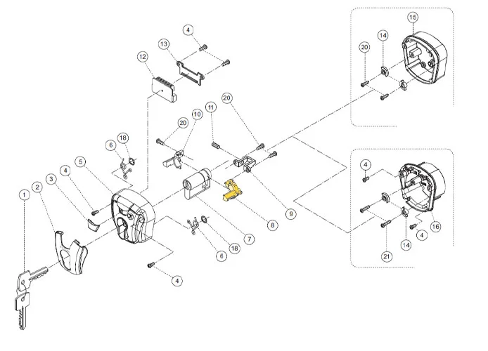 fadini ricambio tastatore sinistro per chis-e 37 37208