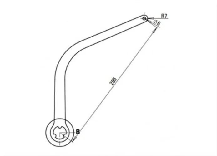 faac par de brazos n1d marron nd2 1057273