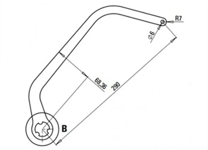 faac par de brazos n1d marron nd7 1057323