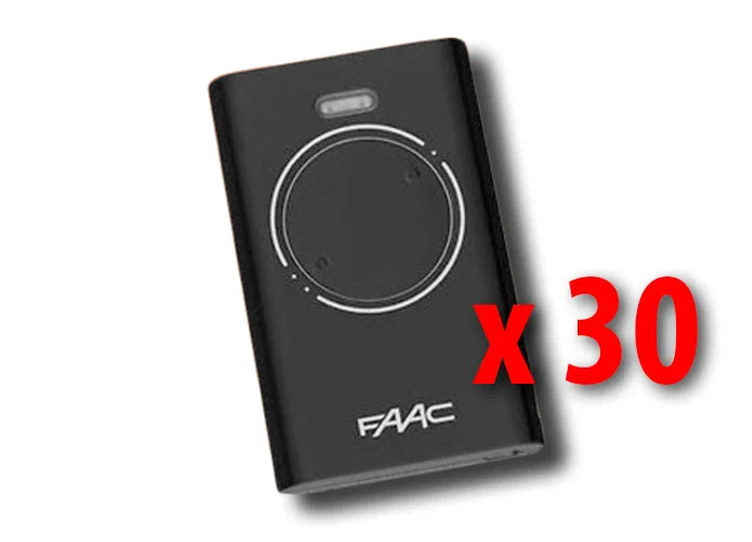 faac 30 mandos 2 canales 433mhz xt2 433 slh lr 7870071