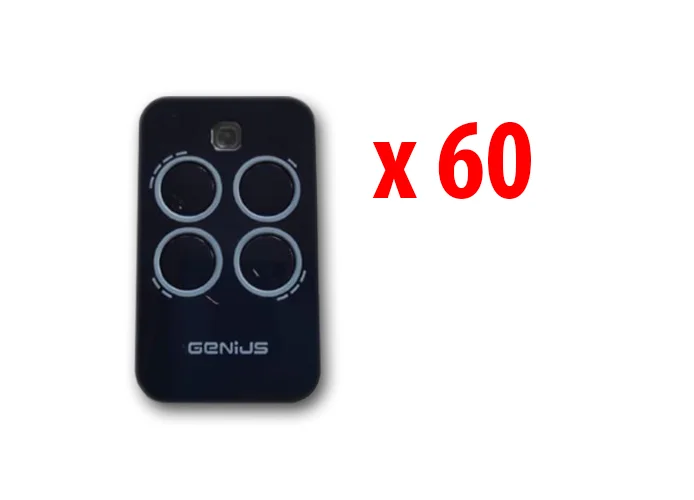 genius 60 mandos 4 canales 433mhz rc echo tx4 6100334