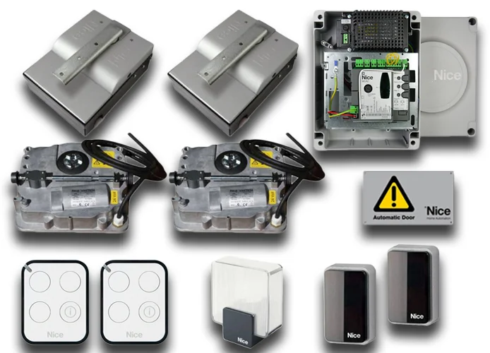 nice kit automatización cancelas batientes s-fabkit 2024 bd sfab2024bdkce