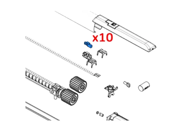 came repuesto 10pz microinterruptores 119rir083