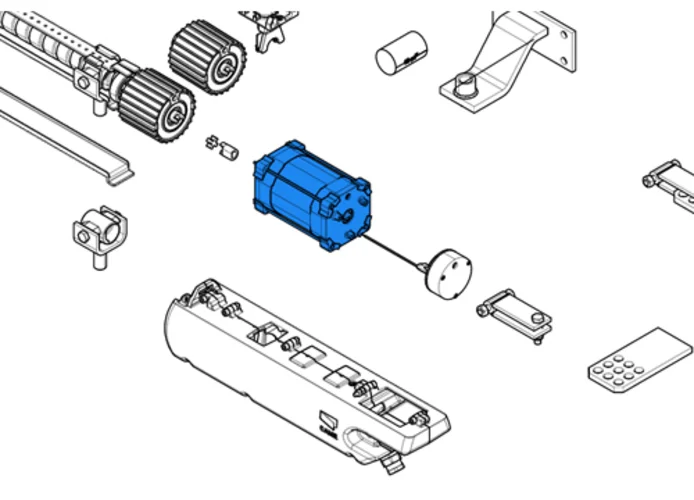 came repuesto grupo motor serie ati 230v 119rid109