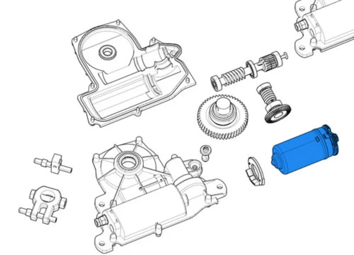 came repuesto grupo motor frog-j 119ria065