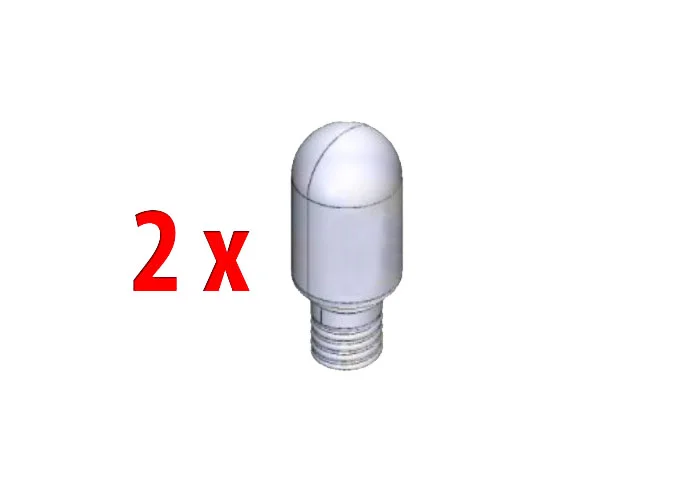 came ricambio conf 2 pz lampade led 24v emega ver 119rir506