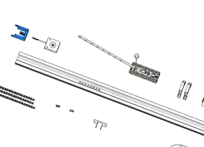 came repuesto soporte para horquilla tensor v6000 119rie179