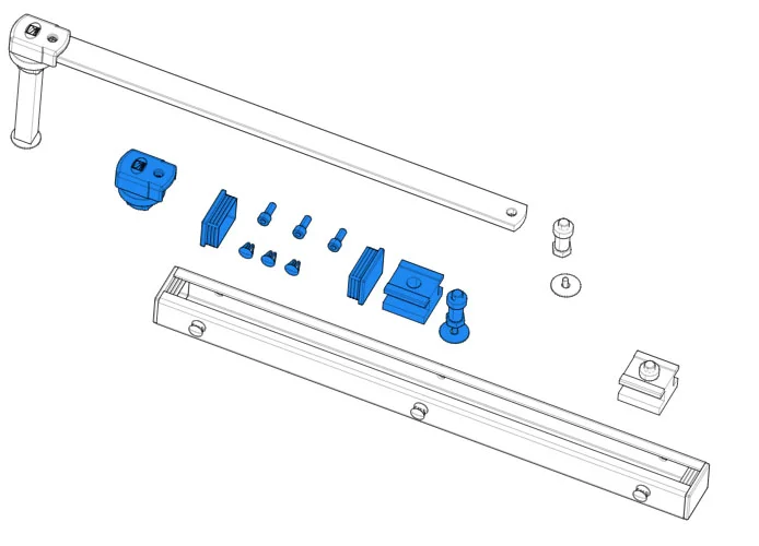 came repuesto paquete accesorios y tapones f4000 119rid256