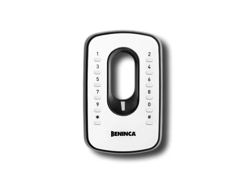 beninca teclado digital alu inalámbrico triple codificación iri.kpad 9760033