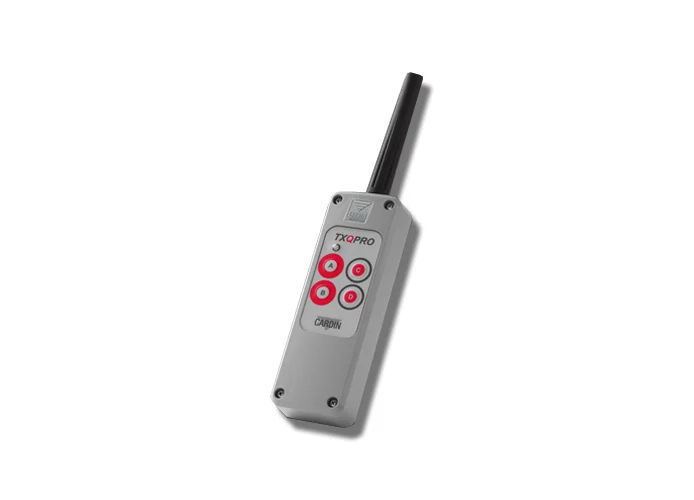 cardin transmisor de 4 funciones 868mhz txqpro486-4a