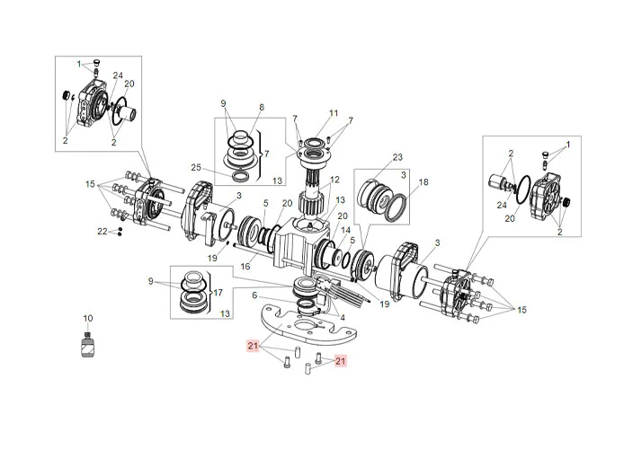 faac ricambio piastra base s800 m10 63003261