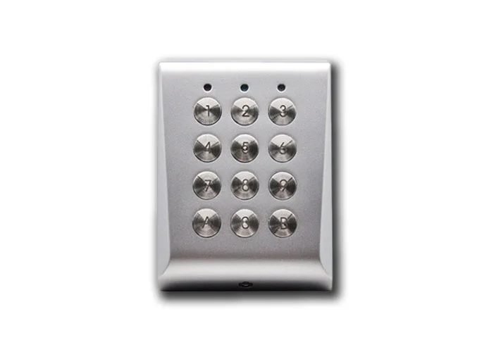 vds teclado metal antivandálico stand alone12v/24v vkp99