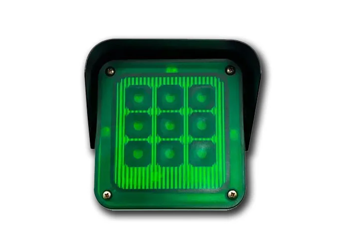 vds semaforo 1 luce verde 12/24v sem-1 550/3050