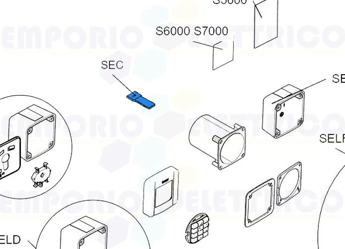 came llave magnética a codificar 001sec sec