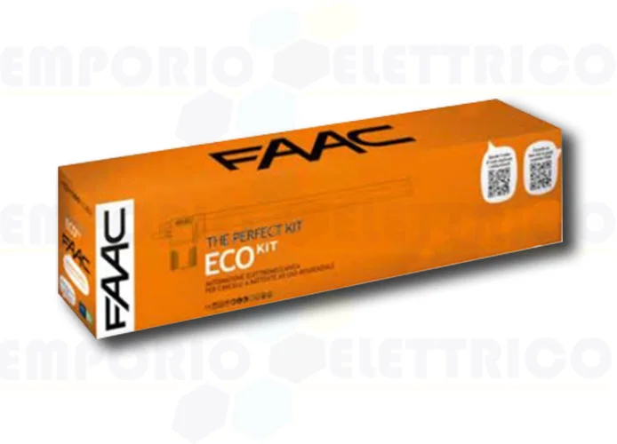 faac kit automatización 230v ac eco kit perfect 105917