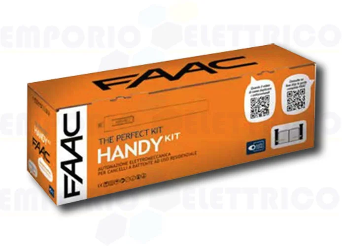 faac kit automatización 24v dc handy kit perfect 105915