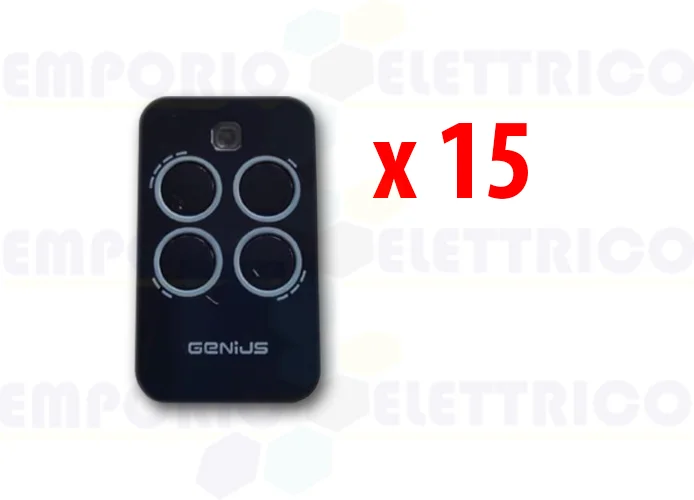 genius 15 mandos 4 canales 433mhz rc echo tx4 6100334