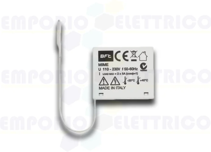 bft receptor bicanal de interior 433 mhz mime ac