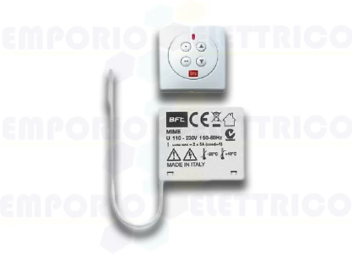 bft receptor bicanal de interno 433 mhz mime ac pad kit r400008 2611782