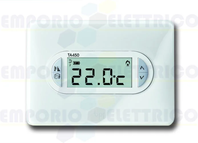 came termostato programable digital de pared blanco ta/450 69400020