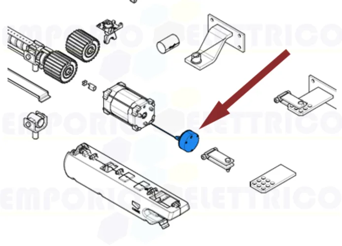 came repuesto electrofreno ati 119rid110