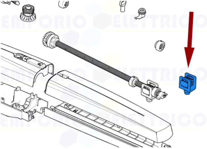 came repuesto estribo tuerca axi25 swn25 88000-0015