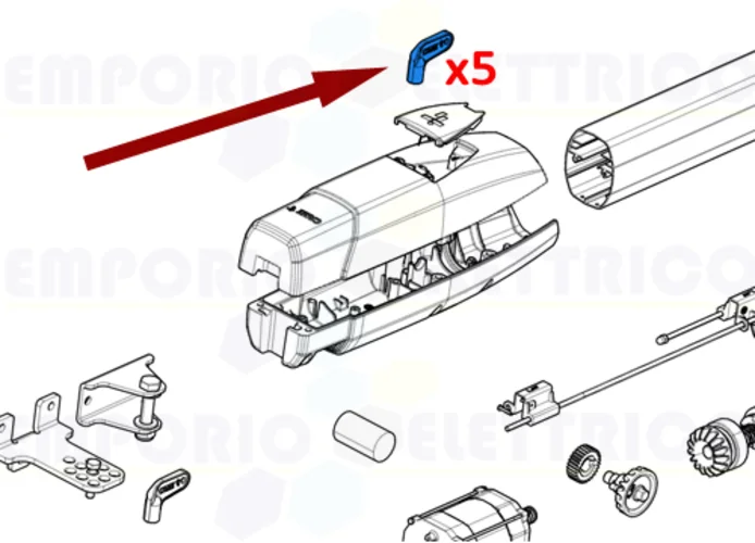 came repuesto 5 piezas llave de desbloqueo ats30-50 88001-0240